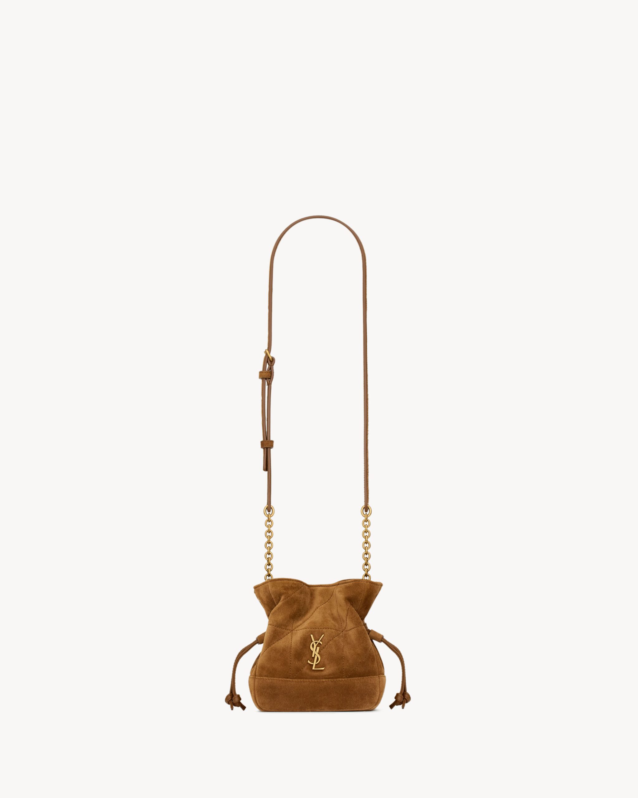 YSL JAMIE mini shoulder pouch in suede - Image 1